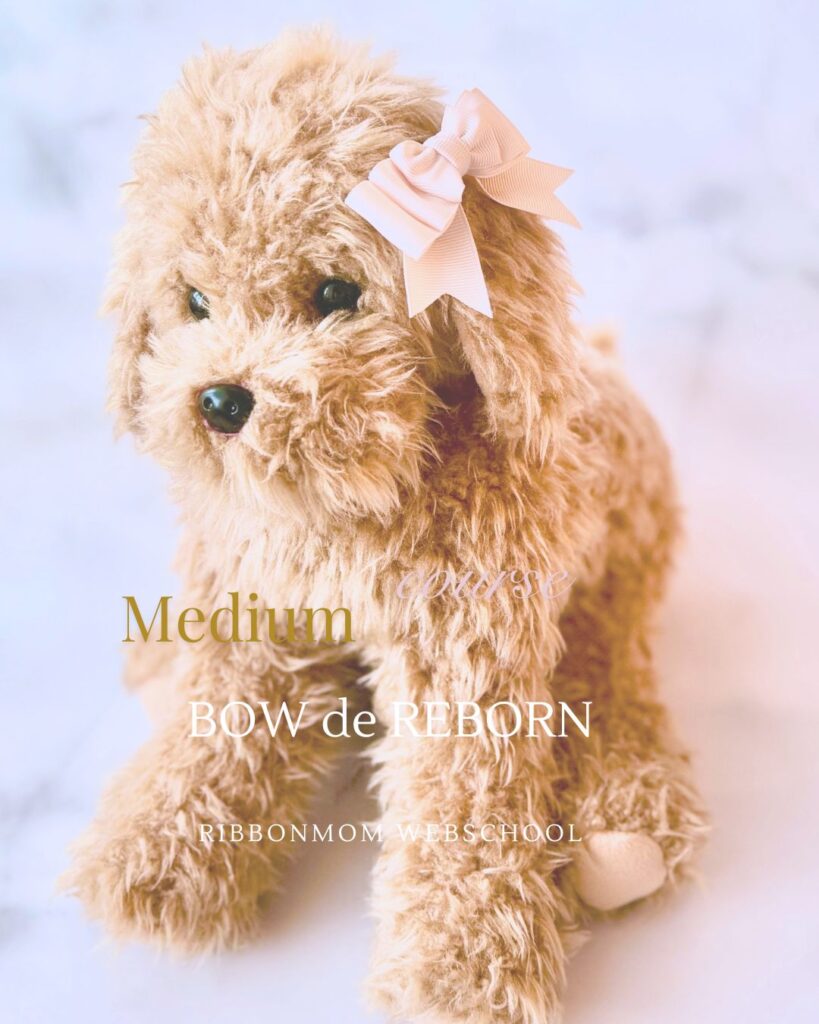 Rebern Bow BOW de REBORN棒で作るリボン・不器用と感じている方にも簡単に出来る犬用リボン💕 - 立体リボン講師資格|一筆書きで生まれる「棒で ...