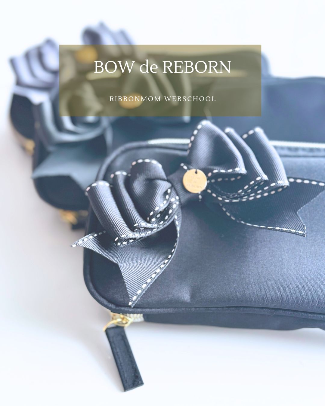 BOW de REBORN】スタンダードコースで作る3段重ねリボンをあしらった  