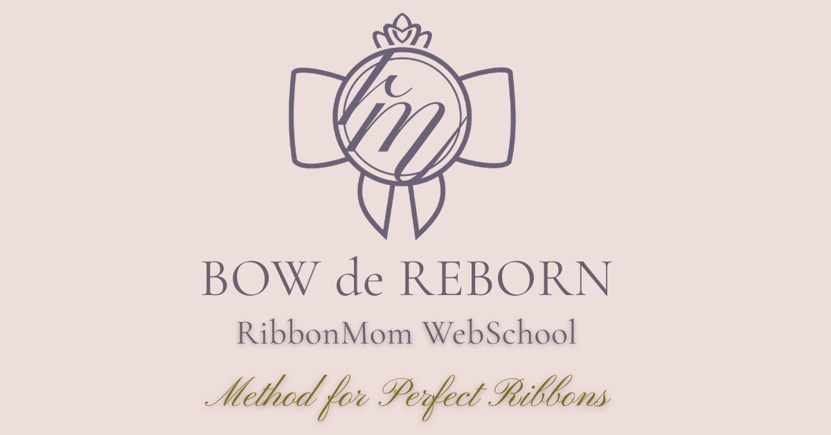 BOW de REBORN リボンマム・ウェブスクール ロゴ